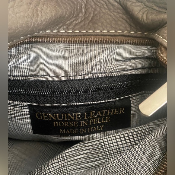 Genuine Leather Crossbody Bag - Made In Italy 🇮🇹 - Picture 8 of 8